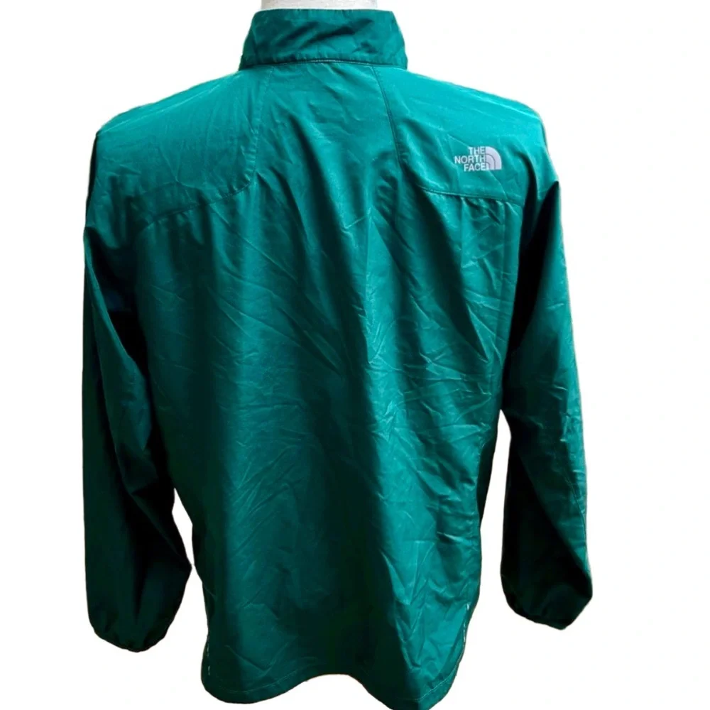 NORTH FACE Men’s FlashDry Windbreaker Jacket in Dark Green Style NF0A3F2P Size L